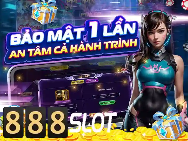 Giao dien trang chu va nut dang ky tai khoan 888slot