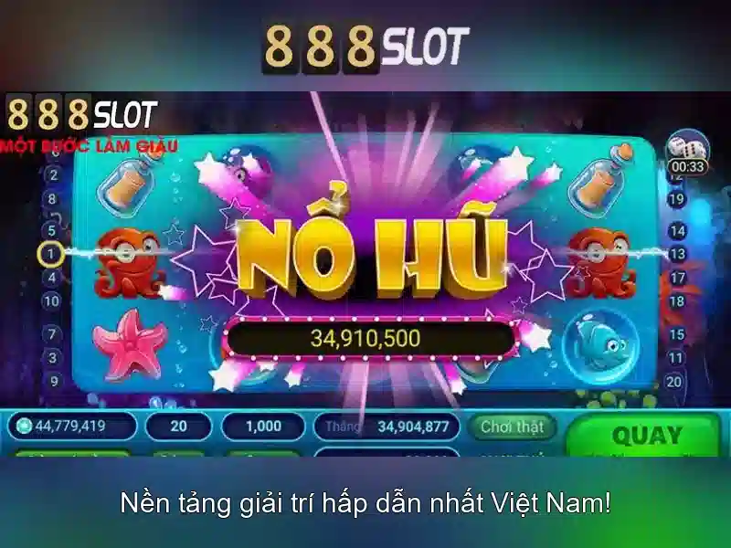 888Slot - Một nền tảng slot trực tuyến đáng tin cậy và giải trí