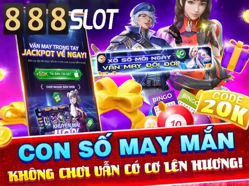 888Slot - Trò chơi slot trực tuyến nổi bật